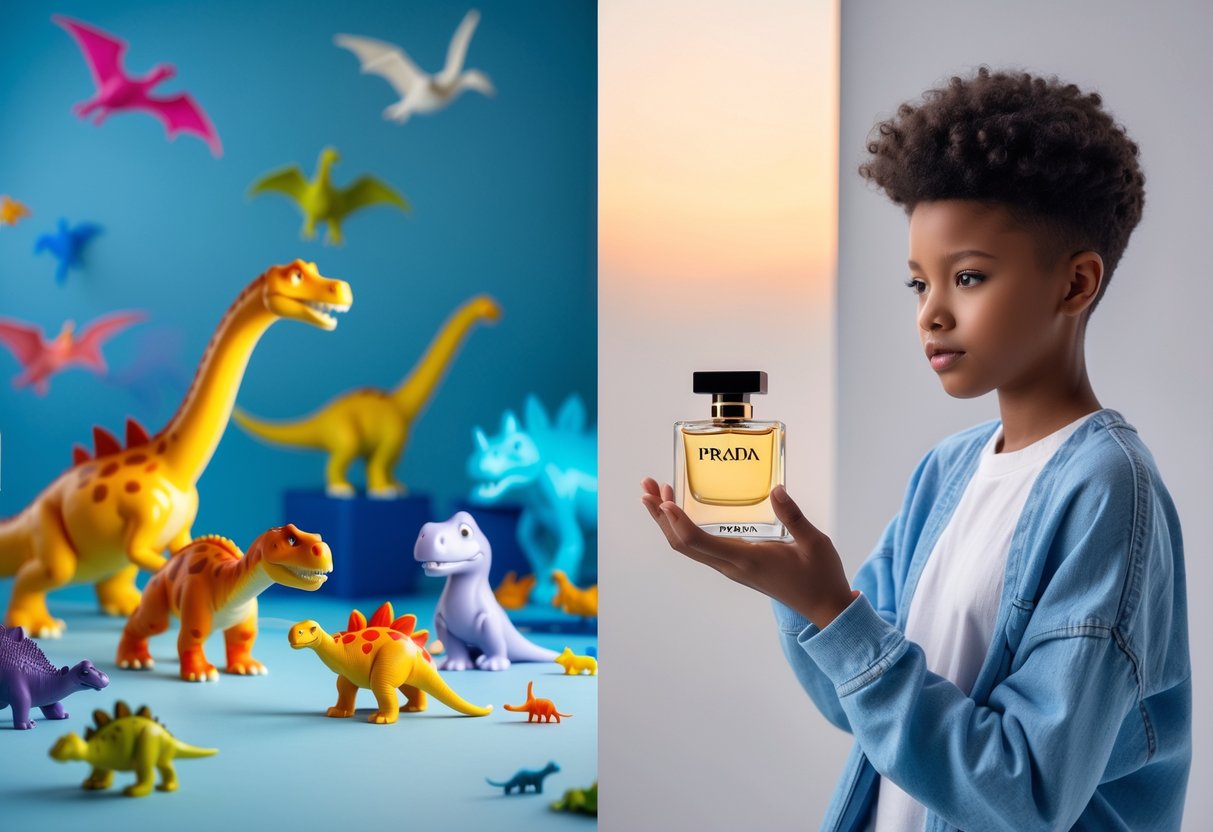 Når ungerne vokser fra deres dinolegetøj og bliver teenagere så kan gaven må i stedet være Prada parfume